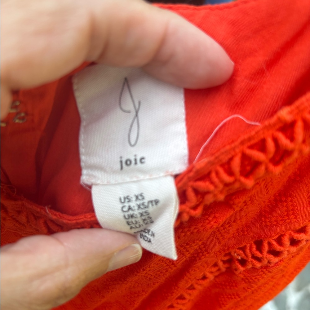 Joie Vibrant Orange Maxi Dress - Picture 4 of 5